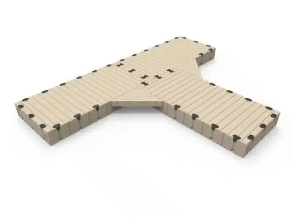 T-Shape dock, 25′ Long x 20′ Wide